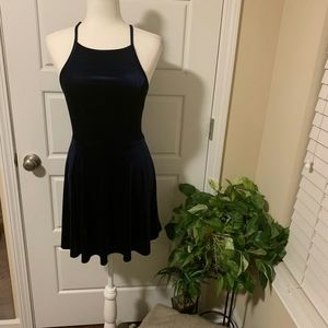 NWT Velvet Navy Blue Dress